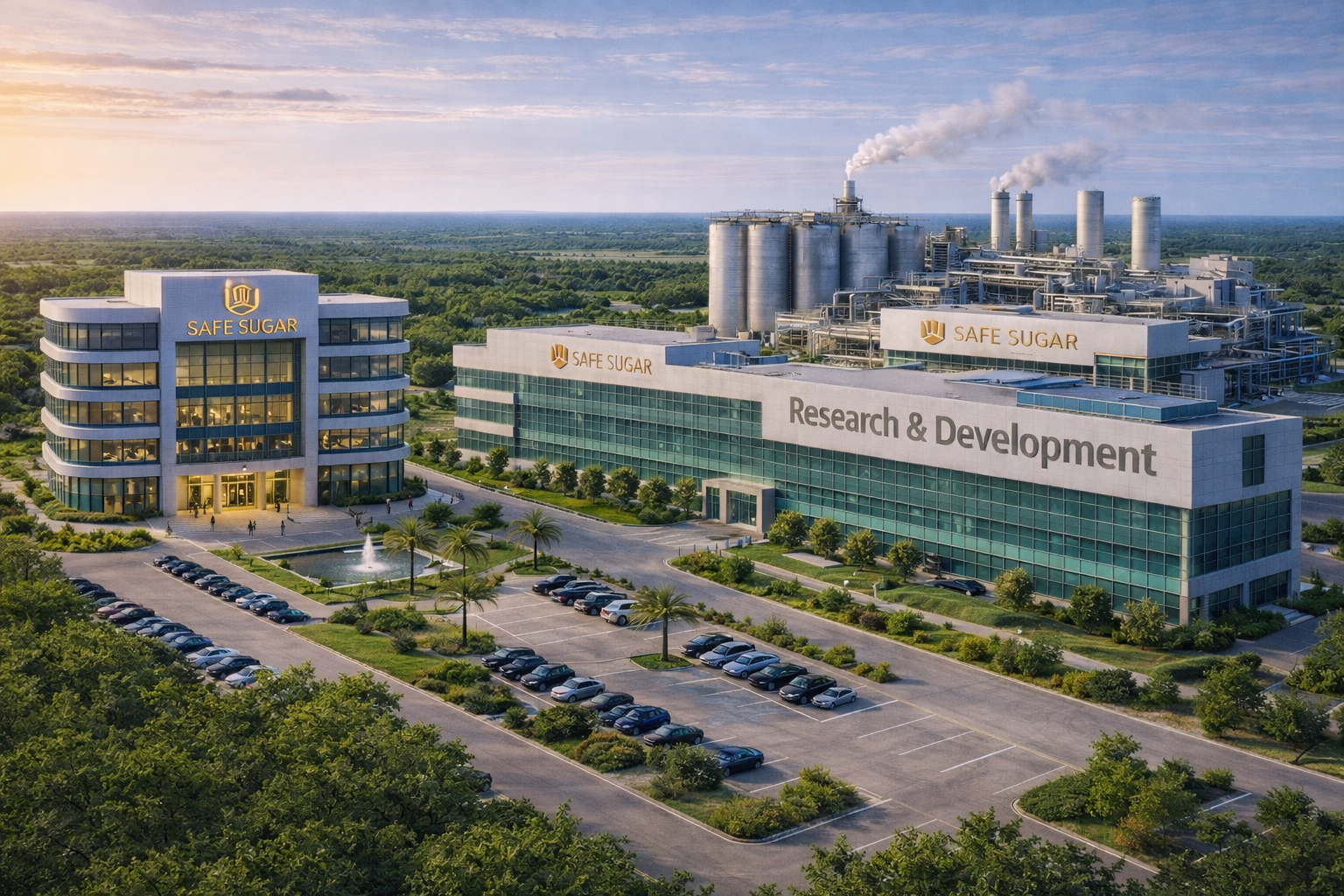 SAFE SUGAR™ Integrated Corporate, Research & Manufacturing Campus SAFE SUGAR™ Integrated Corporate, Research & Manufacturing Campus